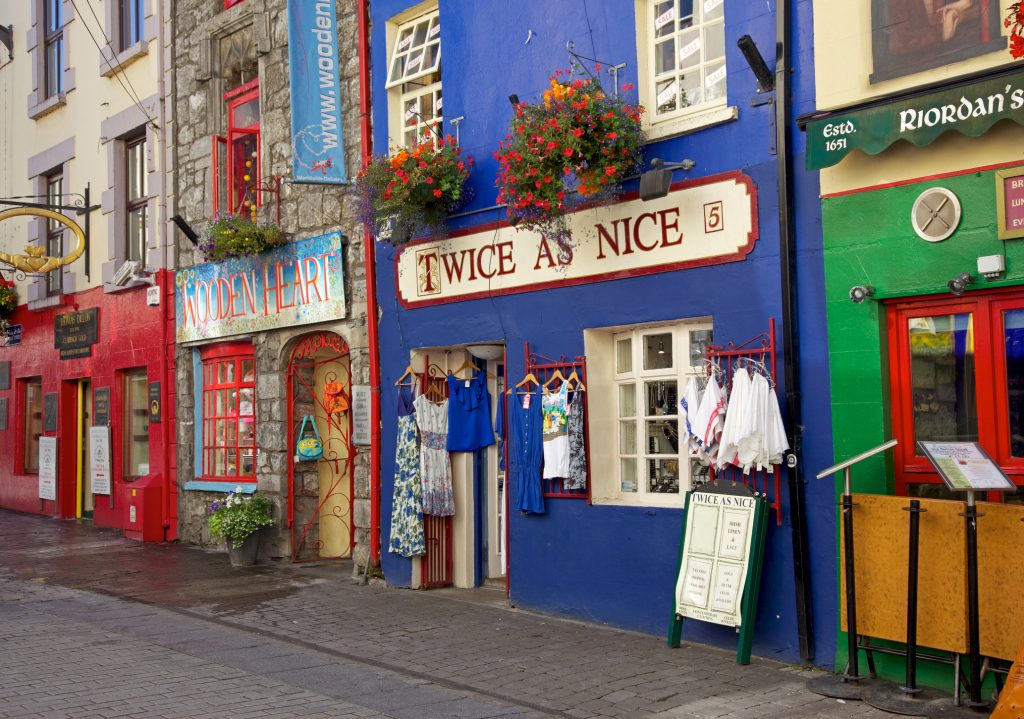 Shop Street Galway Ireland 